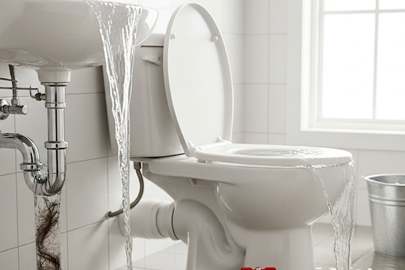 atasco de tuberías urgente