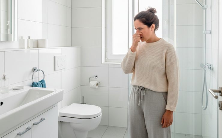 Baño huele- a cloaca aunque este limpio