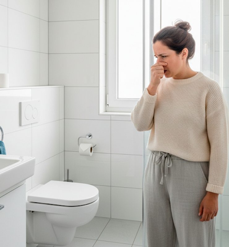 Baño huele- a cloaca aunque este limpio