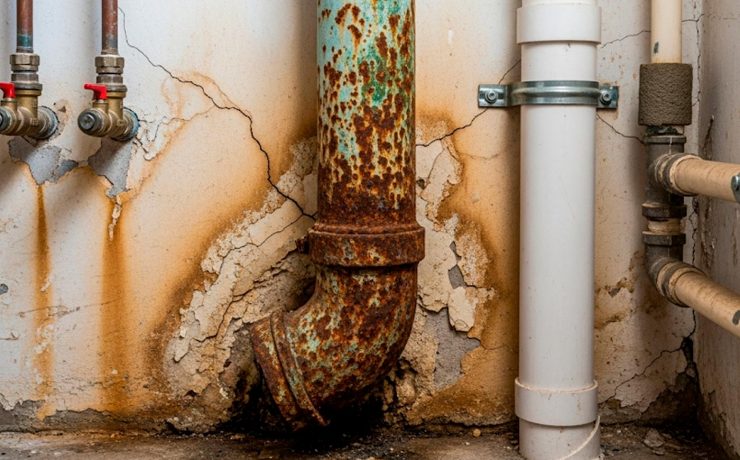 Cambiar las bajantes del edificio