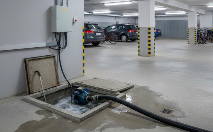 bombas de achique en comunidades y garajes