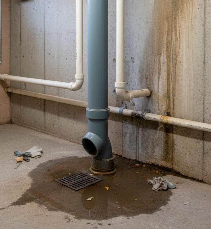 como saber si tengo un atasco en la bajante