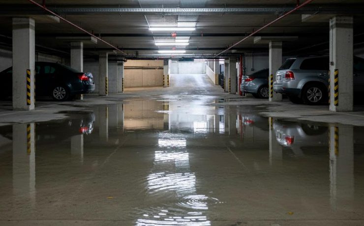 inundaciones por lluvias en sótanos