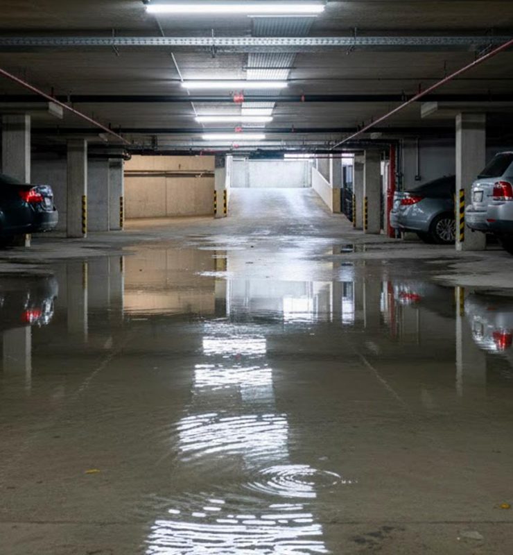 inundaciones por lluvias en sótanos
