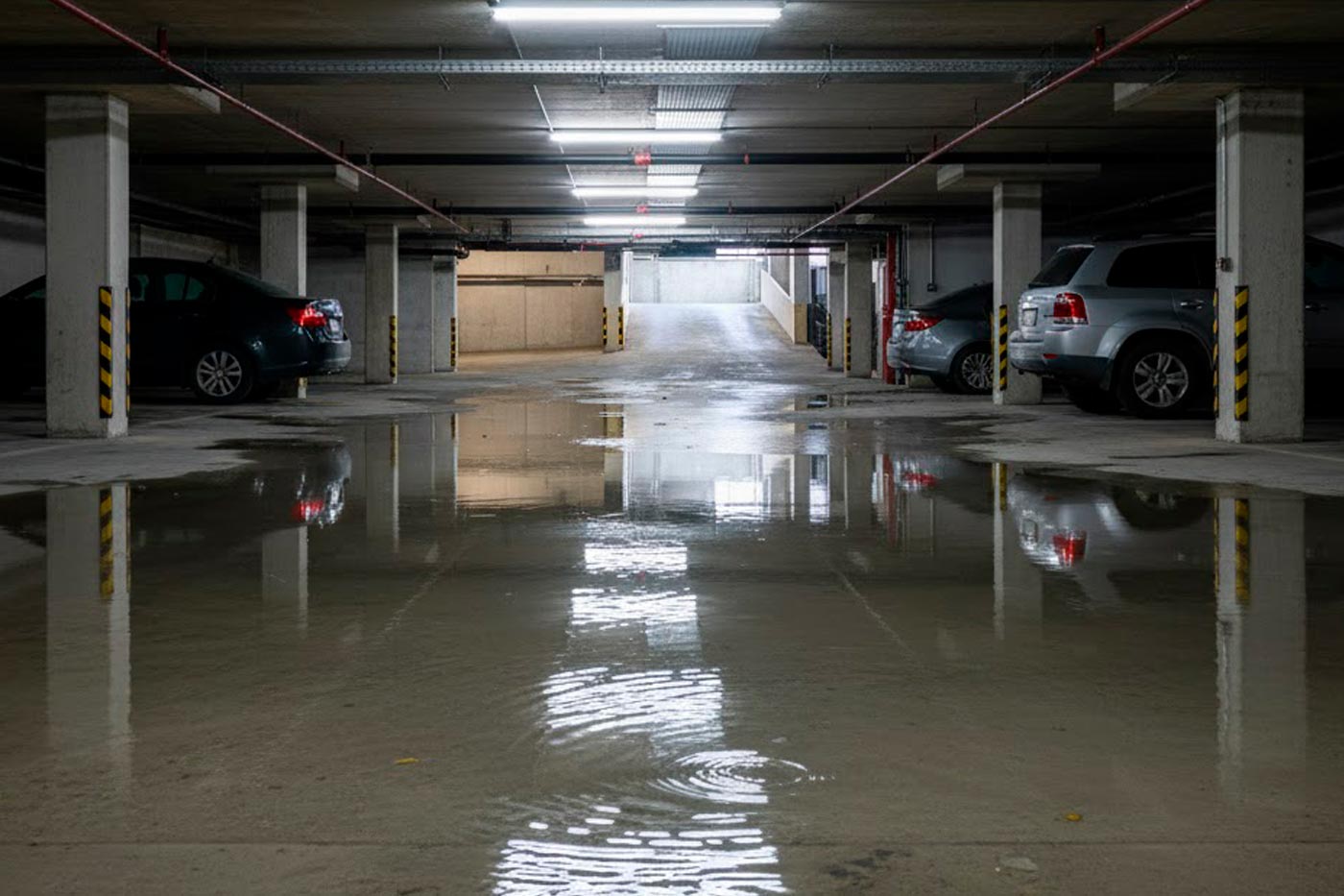 inundaciones por lluvias en sótanos