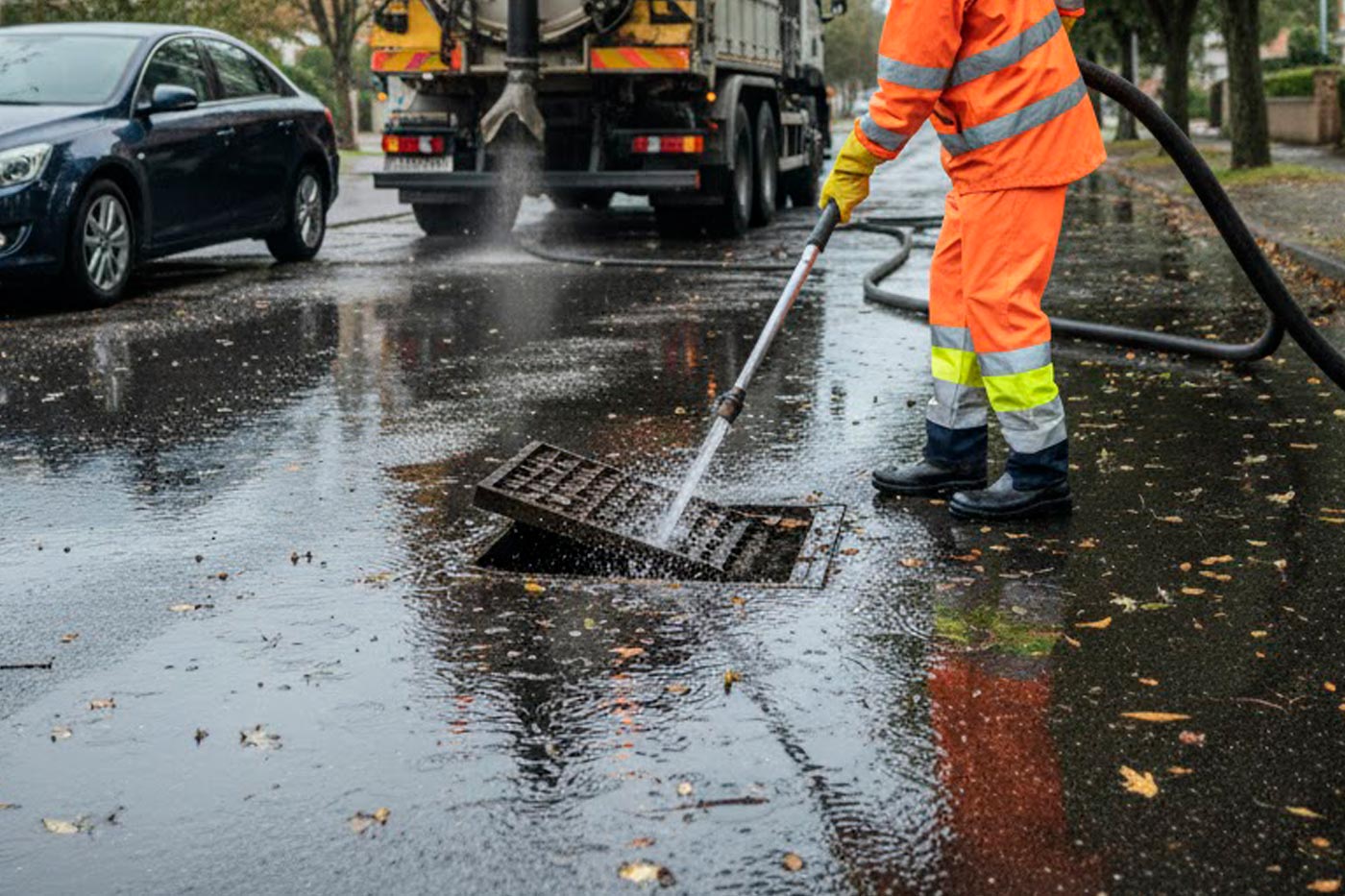limpiar arquetas antes de las lluvias