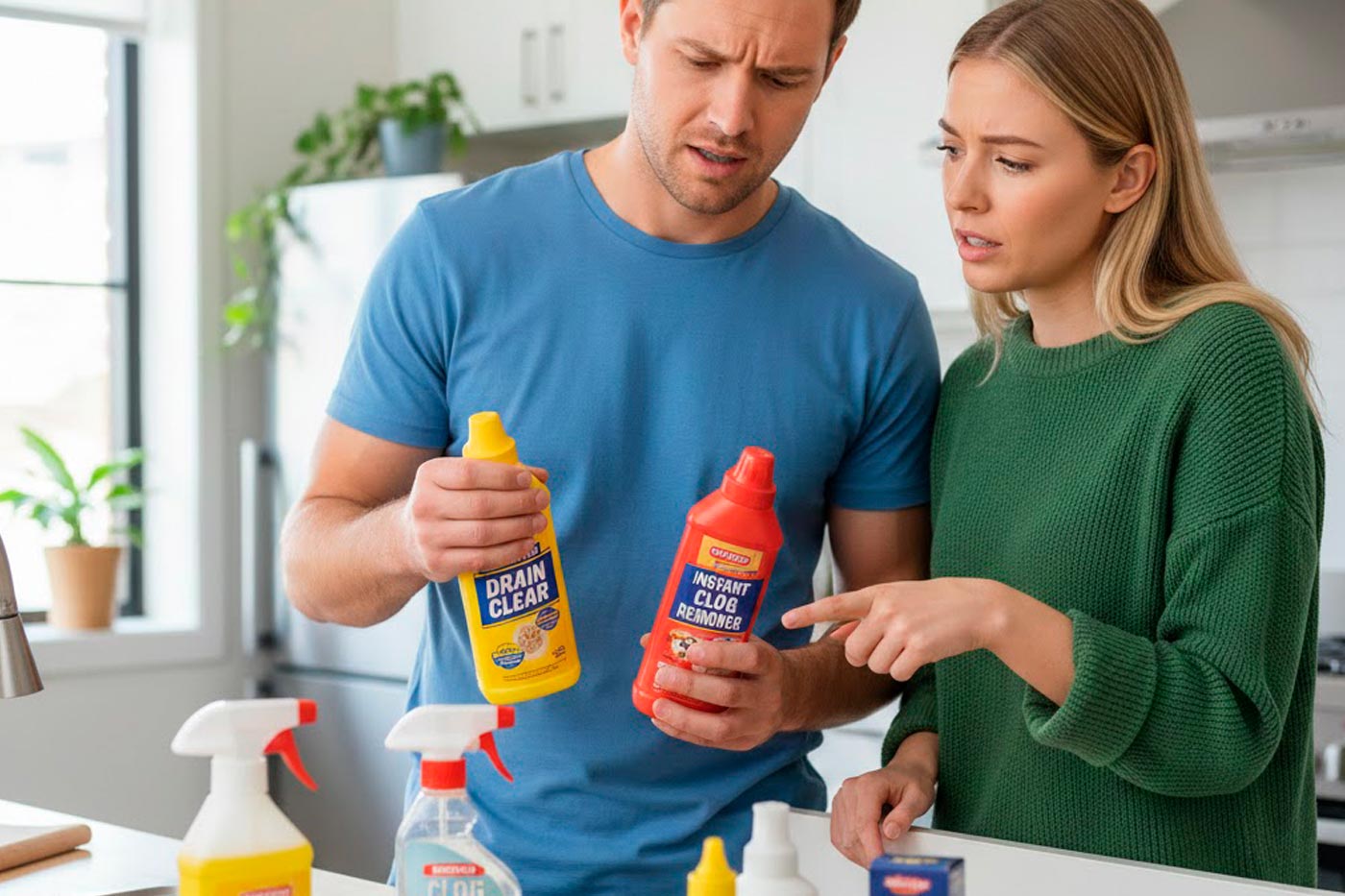 los productos desatascadores dañan las tuberías