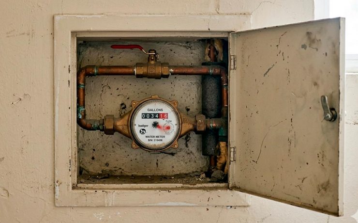 contador agua sigue corriendo