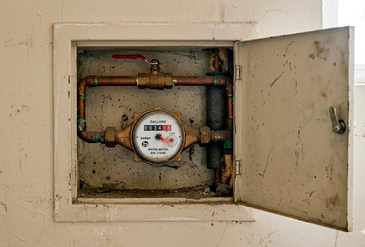 contador agua sigue corriendo