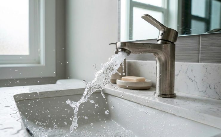 presión agua irregular casa