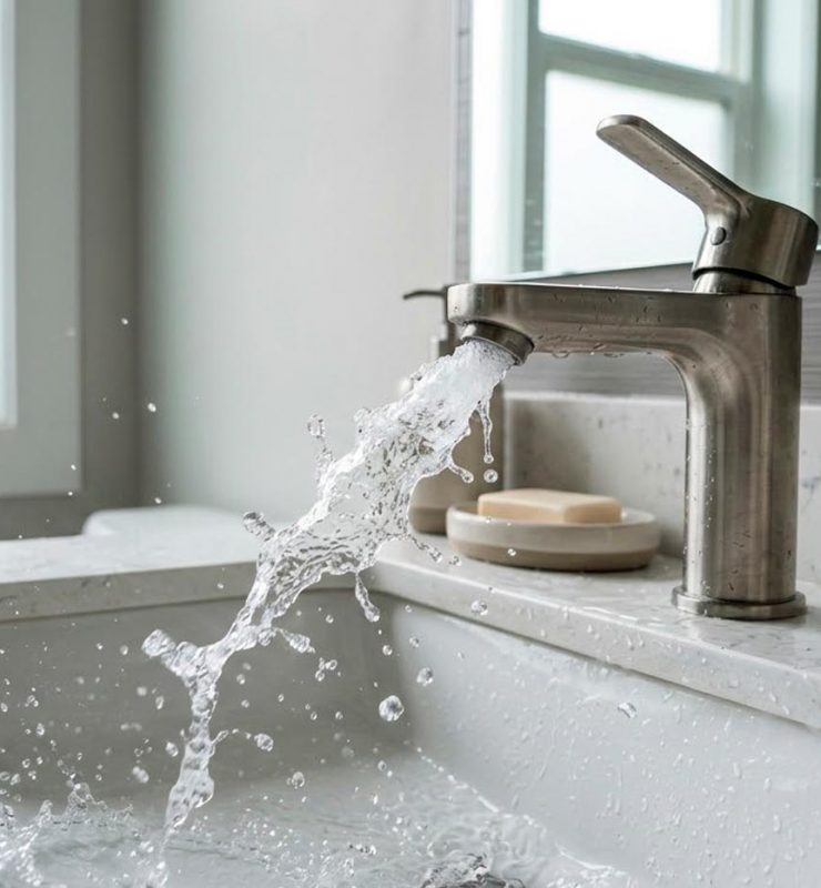 presión agua irregular casa