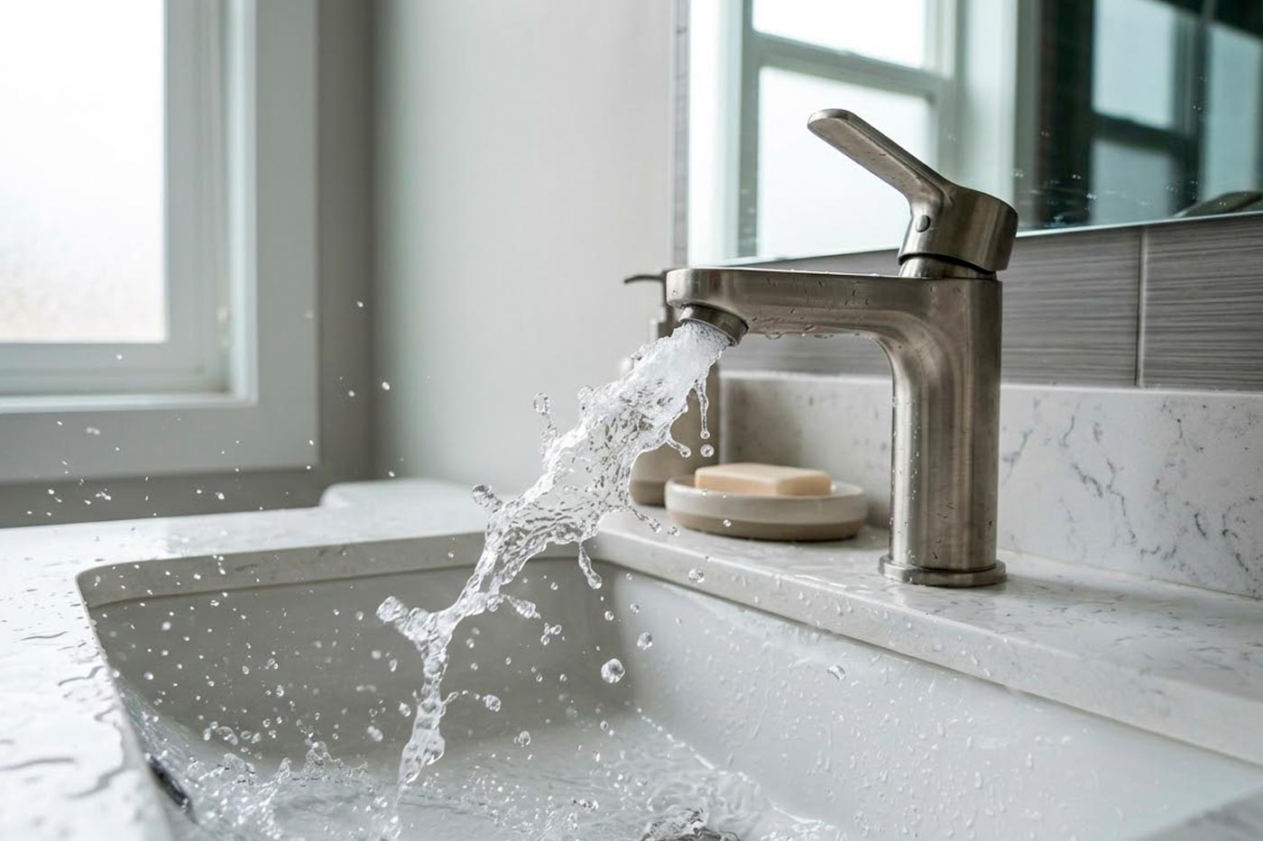 presión agua irregular casa