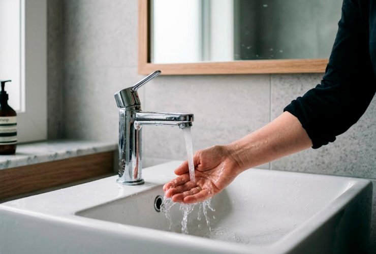 tarda salir agua caliente