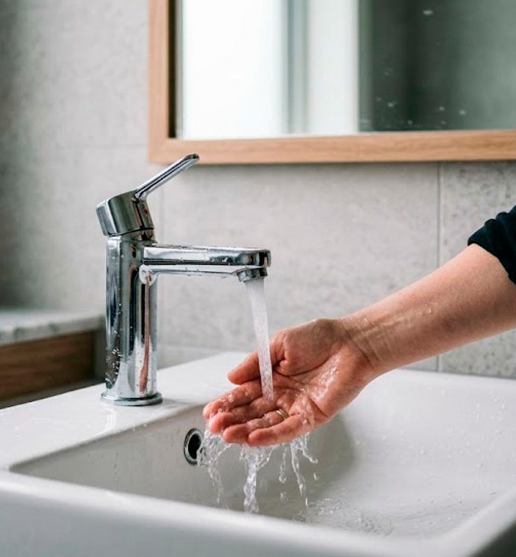 tarda salir agua caliente